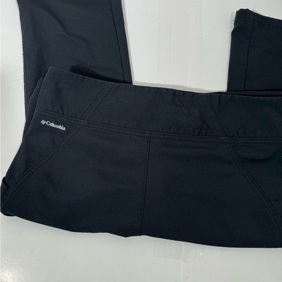 COLUMBIA SPORTSWEAR Boot Cut Mid Rise Black Hiking Pants Women's Size 8 - Picture 10 of 10